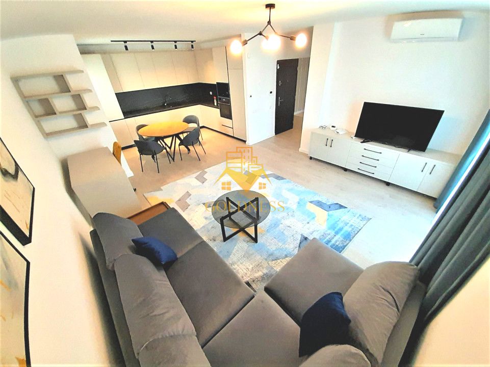 2 camere, LUX, parcare, bloc nou,AC, Buna Ziua zona 18 GYM, Mega Image